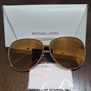 Michael Kors Gold Frame Sunglasses